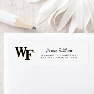 Wake Forest-universiteit   WF Etiket