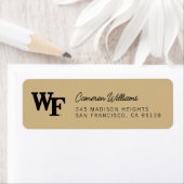 Wake Forest-universiteit | WF Etiket (Insitu)