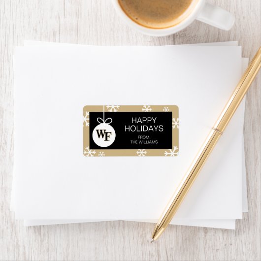 Wake Forest-universiteit | WF Etiket (Insitu)