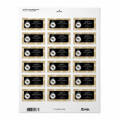 Wake Forest-universiteit | WF Etiket (Full Sheet)