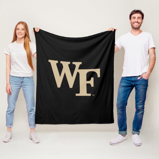 Wake Forest-universiteit | WF Fleece Deken (In situ)