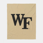 Wake Forest-universiteit | WF Fleece Deken (Voorkant)