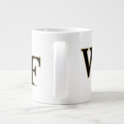 Wake Forest-universiteit | WF Grote Koffiekop (Achterkant)