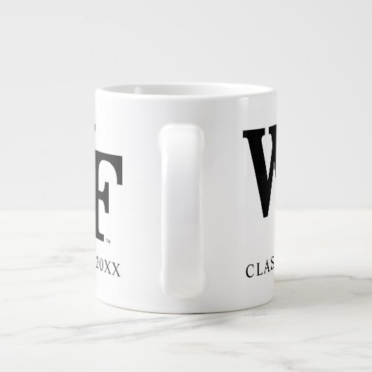 Wake Forest-universiteit | WF Grote Koffiekop (Achterkant)