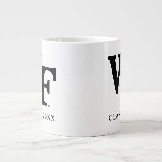 Wake Forest-universiteit | WF Grote Koffiekop (Voorkant)