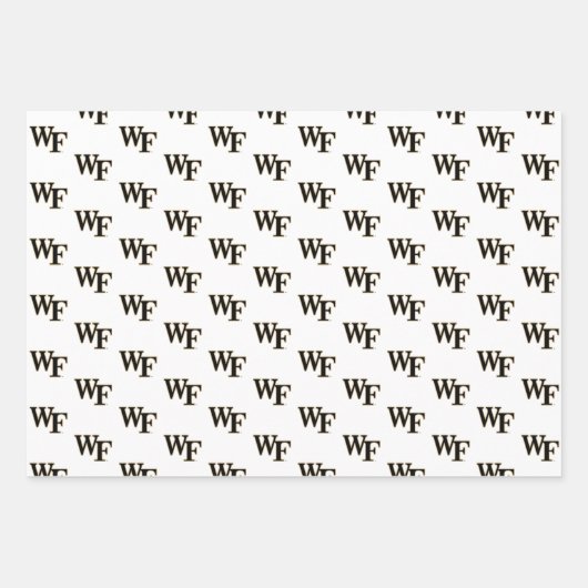 Wake Forest-universiteit | WF Inpakpapier Vel (Voorkant 3)