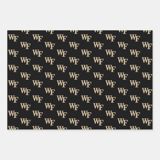 Wake Forest-universiteit | WF Inpakpapier Vel (Voorkant)