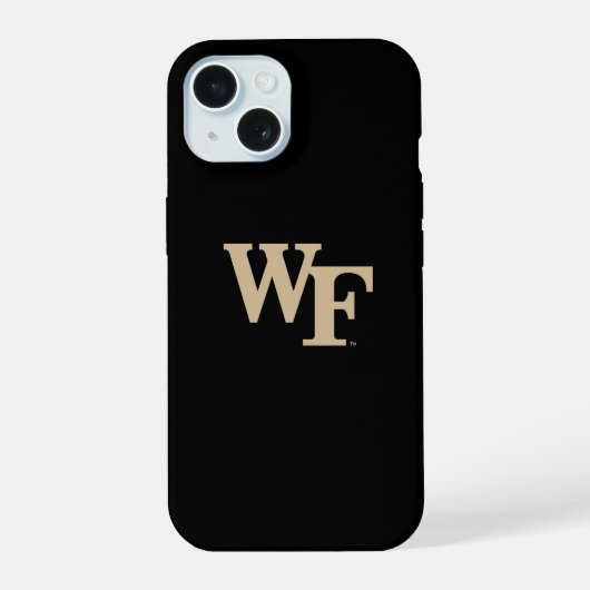 Wake Forest-universiteit | WF iPhone 15 Case (Achterkant)