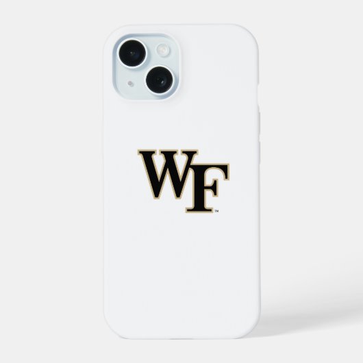 Wake Forest-universiteit | WF iPhone 15 Case (Achterkant)