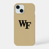 Wake Forest-universiteit | WF iPhone 15 Case (Achterkant)