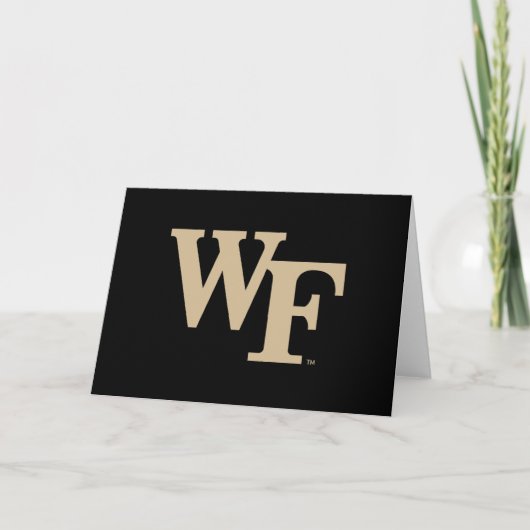 Wake Forest-universiteit | WF Kaart (Voorkant)