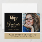 Wake Forest-universiteit | WF Kaart (Voorkant / Achterkant)