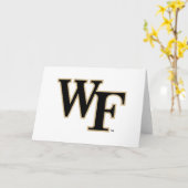 Wake Forest-universiteit | WF Kaart (Gele Bloem)