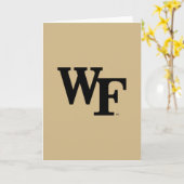 Wake Forest-universiteit | WF Kaart (Gele Bloem)