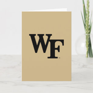 Wake Forest-universiteit WF Kaart