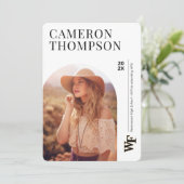 Wake Forest-universiteit | WF Kaart (Staand voorkant)