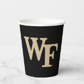 Wake Forest-universiteit | WF Papieren Bekers (Voorkant)