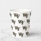 Wake Forest-universiteit | WF Papieren Bekers (Voorkant)