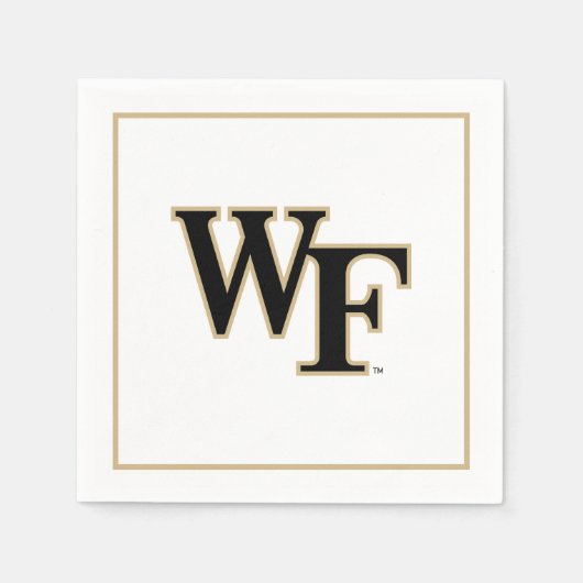 Wake Forest-universiteit | WF Servet (Voorkant)