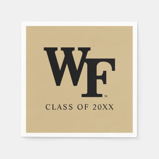 Wake Forest-universiteit | WF Servet (Voorkant)