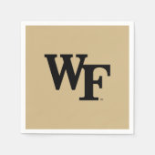 Wake Forest-universiteit | WF Servet (Voorkant)