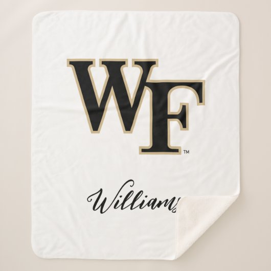 Wake Forest-universiteit | WF Sherpa Deken (Voorkant)