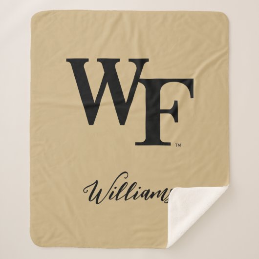 Wake Forest-universiteit | WF Sherpa Deken (Voorkant)