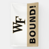Wake Forest-universiteit | WF Spandoek (Verticaal)