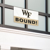 Wake Forest-universiteit | WF Spandoek (Buitenkant Gebouw)