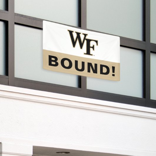 Wake Forest-universiteit | WF Spandoek (Buitenkant Gebouw)