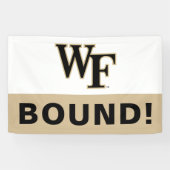 Wake Forest-universiteit | WF Spandoek (Horizontaal)