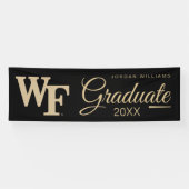 Wake Forest-universiteit | WF Spandoek (Horizontaal)