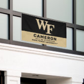 Wake Forest-universiteit | WF Spandoek (Buitenkant Gebouw)