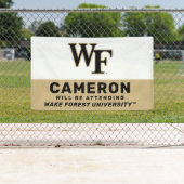 Wake Forest-universiteit | WF Spandoek (Insitu)