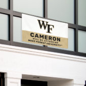 Wake Forest-universiteit | WF Spandoek (Buitenkant Gebouw)