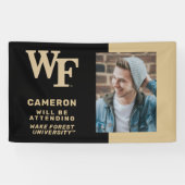 Wake Forest-universiteit | WF Spandoek (Horizontaal)