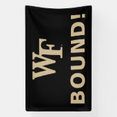 Wake Forest-universiteit | WF Spandoek (Verticaal)