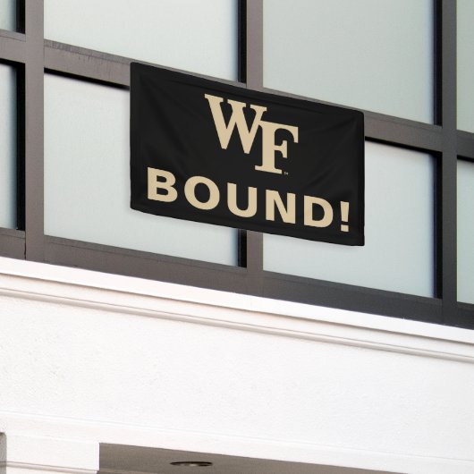 Wake Forest-universiteit | WF Spandoek (Buitenkant Gebouw)