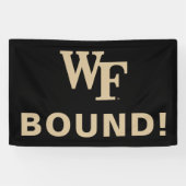 Wake Forest-universiteit | WF Spandoek (Horizontaal)