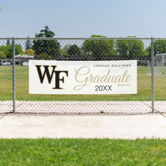 Wake Forest-universiteit | WF Spandoek (Insitu)