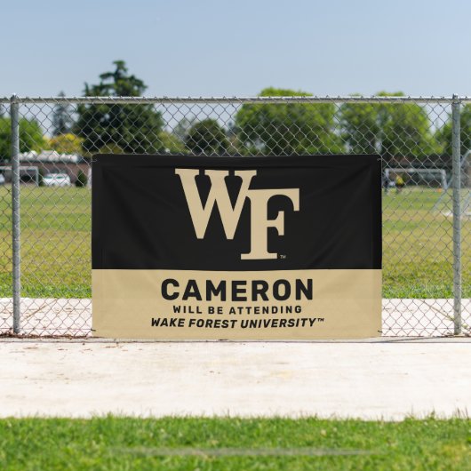 Wake Forest-universiteit | WF Spandoek (Insitu)