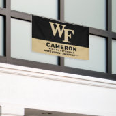 Wake Forest-universiteit | WF Spandoek (Buitenkant Gebouw)