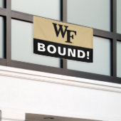 Wake Forest-universiteit | WF Spandoek (Buitenkant Gebouw)