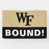 Wake Forest-universiteit | WF Spandoek (Horizontaal)