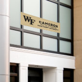 Wake Forest-universiteit | WF Spandoek (Buitenkant Gebouw)