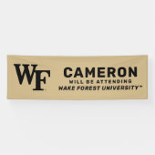 Wake Forest-universiteit | WF Spandoek (Horizontaal)