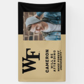 Wake Forest-universiteit | WF Spandoek (Verticaal)