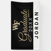 Wake Forest-universiteit | WF Spandoek (Verticaal)