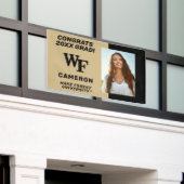 Wake Forest-universiteit | WF Spandoek (Buitenkant Gebouw)