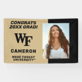 Wake Forest-universiteit | WF Spandoek (Horizontaal)